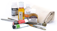 Mediums, Solvents, Varnishes & Grounds