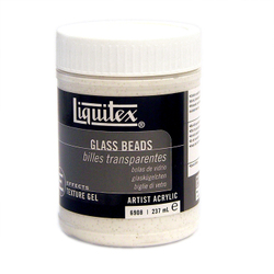 Acrylic: Liquitex Texture Gel Glass Beads 8oz (237ml)