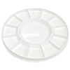 Painting Accessories: Palettes : Daler-Rowney Plastic Round 12-Section Palette