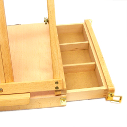 Easels: Beechwood Table Top Box Easel