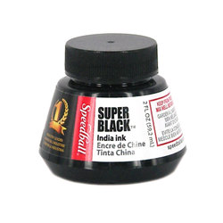 Inks: Speedball Super Black India Inks