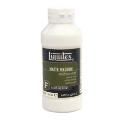 Acrylic: Liquitex Matte Medium 1 Gallon (3.78Ltrs)