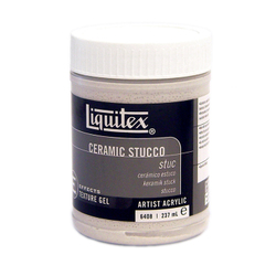 Acrylic: Liquitex Texture Gel Ceramic Stucco 8oz (237ml)