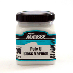 Acrylic: Matisse Mm19 Poly-U-Gloss Varnish 1Litre