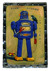 Blue Robee the Robot
