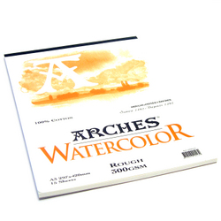 Pads: Arches Watercolour 300gsm Pads Rough A4