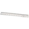 Graphic & Technical: Rulers & Set Squares : Plastic Ruler Clear 12"
