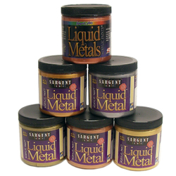 Acrylic -Professional: Liquid Metal Acrylic 4oz Gold