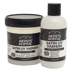 Acrylic: Winsor & Newton Satin UV Varnish 125ml