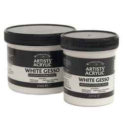 Acrylic: Winsor & Newton White Gesso 450ml