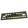 Graphic & Technical: Rulers & Set Squares : Celco Brass Rolling Ruler