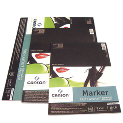 Pads: Canson Marker Pro Lay-Out Pads  14 x 17