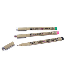 Pens & Markers: Sakura Pigma Micron Pens .70mm Black