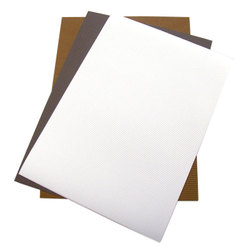 Architectural Board: Corrugated Card 500 x 700 White