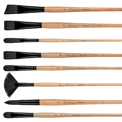 Synthetic: Catalyst Polytip Bristle Brushes 6400 Fan 6