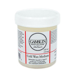 Oil: Gamblin Cold Wax Medium 4oz
