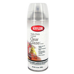 Sprays: Krylon Crystal Clear Triple Thick Glaze