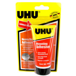 Glues: UHU Heavy Duty Mounting Adhesive