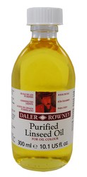 Oil: Daler-Rowney 300ml Purified Linseed Oil