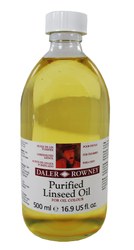 Oil: Daler-Rowney 500ml Purified Linseed Oil