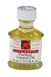 Oil: Daler-Rowney 75ml Purified Linseed Oil