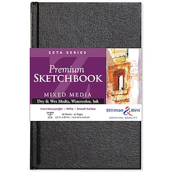 Sketchbooks: Zeta Series Premium Sketchbooks Spiral 9 x 12
