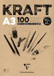 Clairefontaine Kraft Pads A3