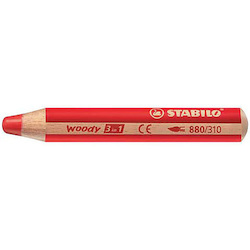 Pencils: Stabilo Woody Pencils White