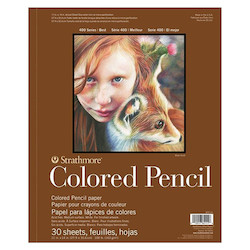 Pads: Strathmore Colored Pencil Pads 11 x 14