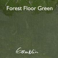 Oil -Professional: Gamblin Artist Oil Colors 37ml S2 Forest Floor Green