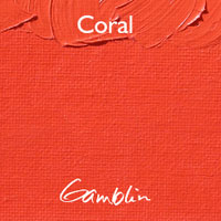 Oil -Professional: Gamblin Artist Oil Colors 37ml S2 Coral