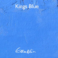 Oil -Professional: Gamblin Artist Oil Colors 37ml S2 Kings Blue