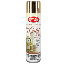 Special Effects: Krylon Metallic Spray 8oz 18kt Gold