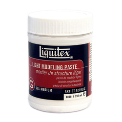 Acrylic: Liquitex Light Modeling Paste 8oz (237ml)