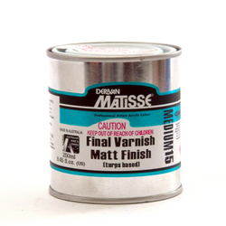 Oil: Matisse Turps-Based Varnishes Mm15 Matt Varnish 250ml