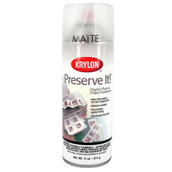 Sprays: Krylon Preserve It Spray 11oz Matte