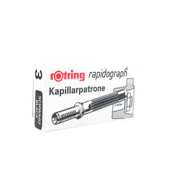Pens & Ink: Rotring Rapidograph Capillary Cartridges Black