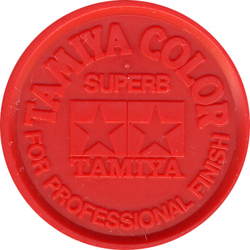 Model Paint: Tamiya Mini XF-7 Flat Red