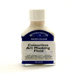 Watercolour: Winsor & Newton  Colourless Masking Fluid 75ml