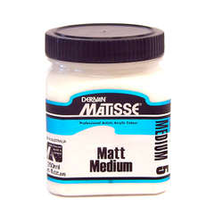 Acrylic: Matisse Mm5 Matte Medium 250ml