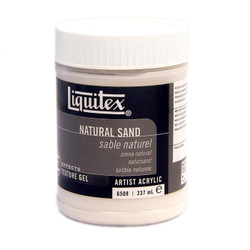 Acrylic: Liquitex Texture Gel Natural Sand