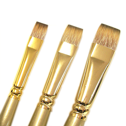 Synthetic: 2100 Synthetic Mongoose Brushes Bright 0