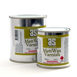 Oil: Art Spectrum Matt Wax Varnish