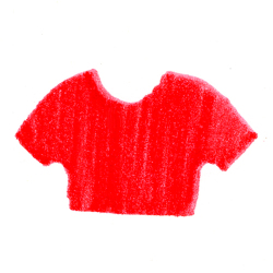 Textile Paint/Markers: Marabu Textil Painter Cherry Red 2-4mm