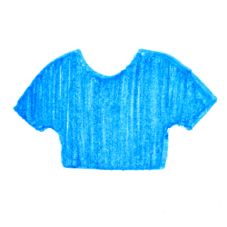 Textile Paint/Markers: Marabu Textil Painter Azure Blue 2-4mm