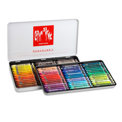 Sets: Caran d'Ache Neocolor II Watersoluble Crayon Sets Set of 84