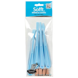 PanPastels: PanPastel Sofft Applicator 4 Knives & 8 Assorted Covers