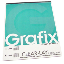 Papers & Boards: Grafix Clear-Lay Pads 11 x 14