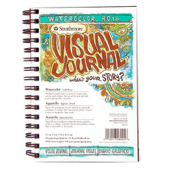 Sketchbooks: Strathmore Visual Journals Watercolour 90lb (190gsm) 5.5 x 8"