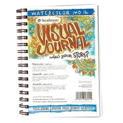 Sketchbooks: Strathmore Visual Journals Watercolour 140lb (300gsm) 5.5 x 8"